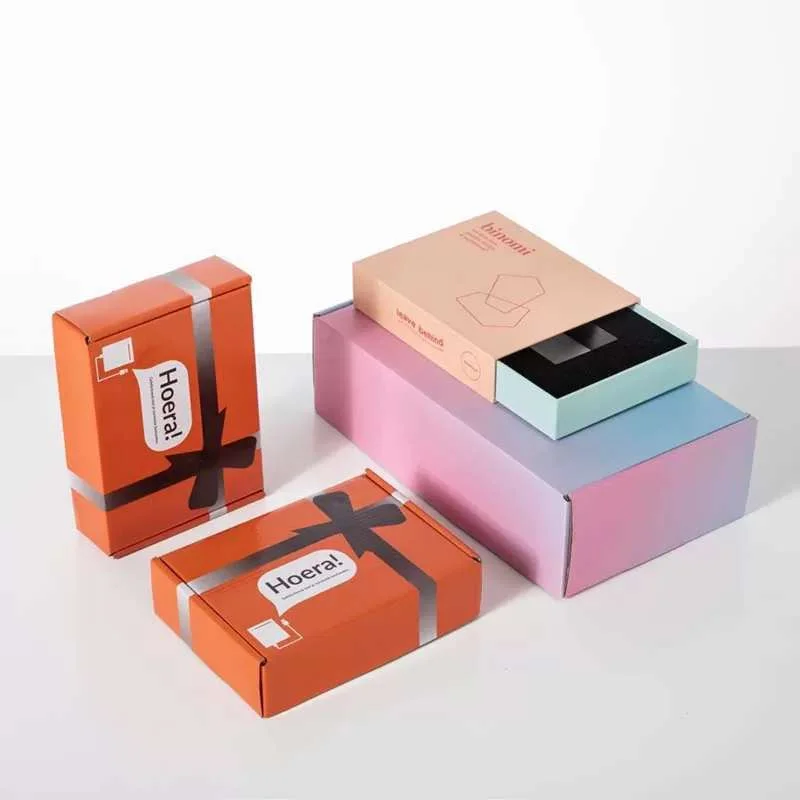 carboard boxes for storing goods