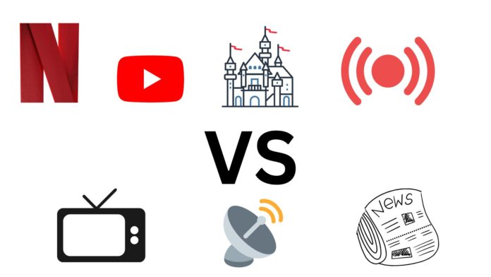 Video Streaming Services Vs Conventional Media Networks