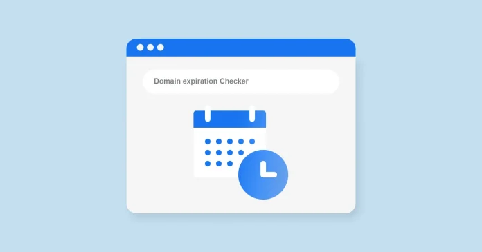 Domain expiration checker