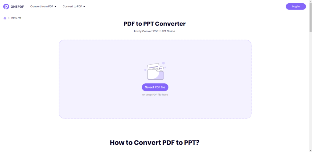 PDF to PowerPoint converters available online