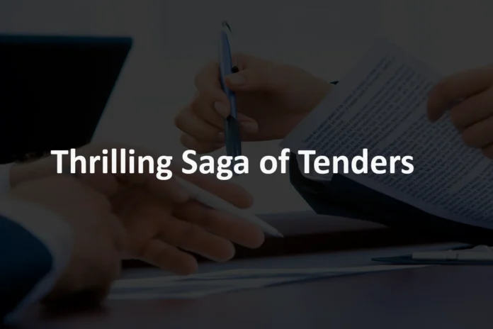 A Tender is an official invitation to suppliers to bid for a contract