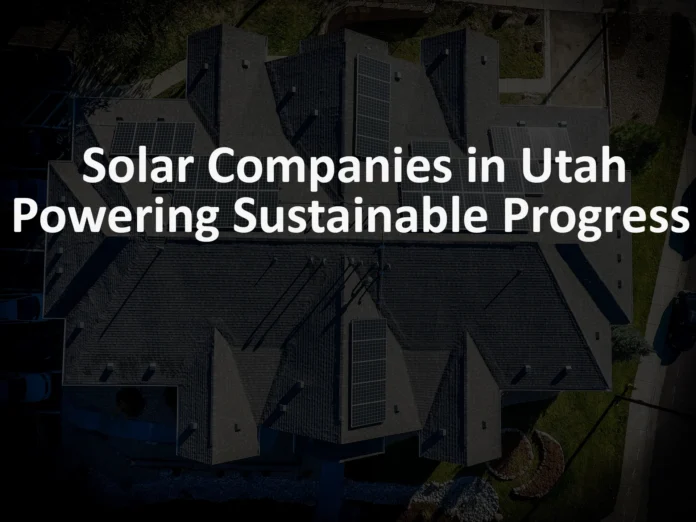 Solar company in Utah