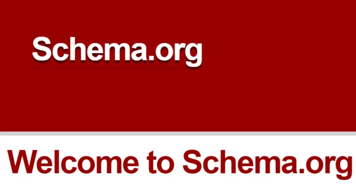 Schema.org official website home page screenshot