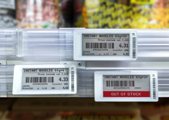 Electronic shelf labels